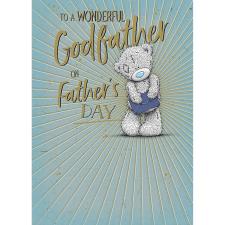 Wonderful Godfather Me to You Bear Father's Day Card Image Preview